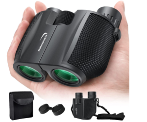 Aurosports 10×25 Binoculars for Adults and Kids