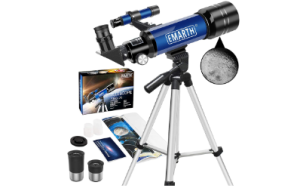 Emarth Telescope, 70mm/360mm Astronomical Refractor Telescope