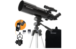 Celestron- 80mm Travel Scope- Portable Refractor Telescope