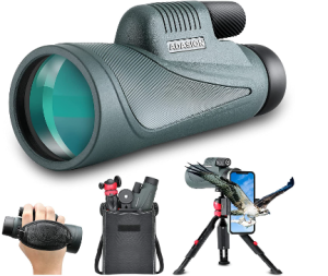 Adasion 12×56 HD Monocular Telescope