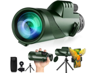 PhysioPhyx 80×100 Night Vision Monocular